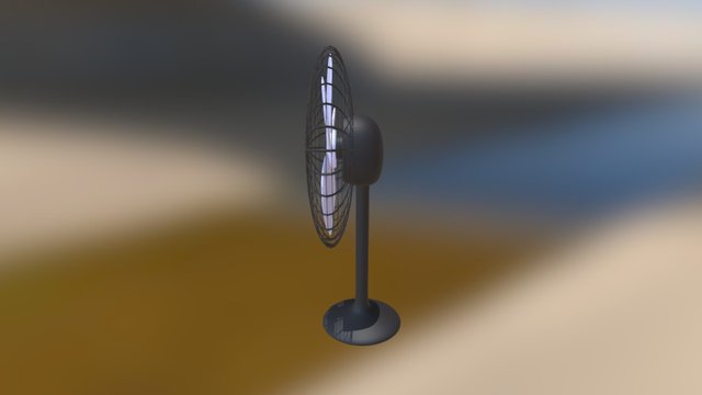 Ventilador (Wireframe) 3D Model