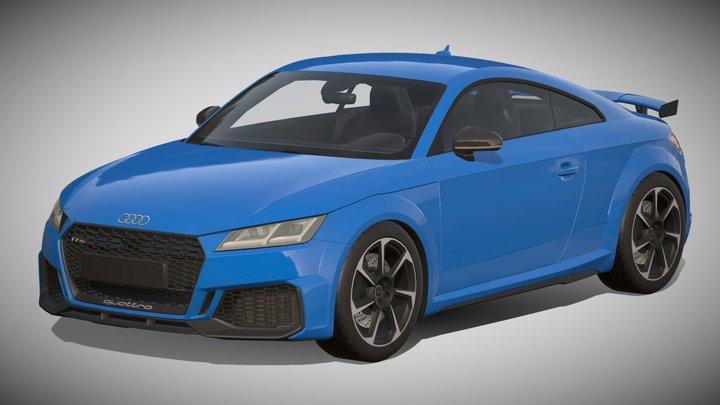 2019 Audi TT RS – Free 3D Model STL