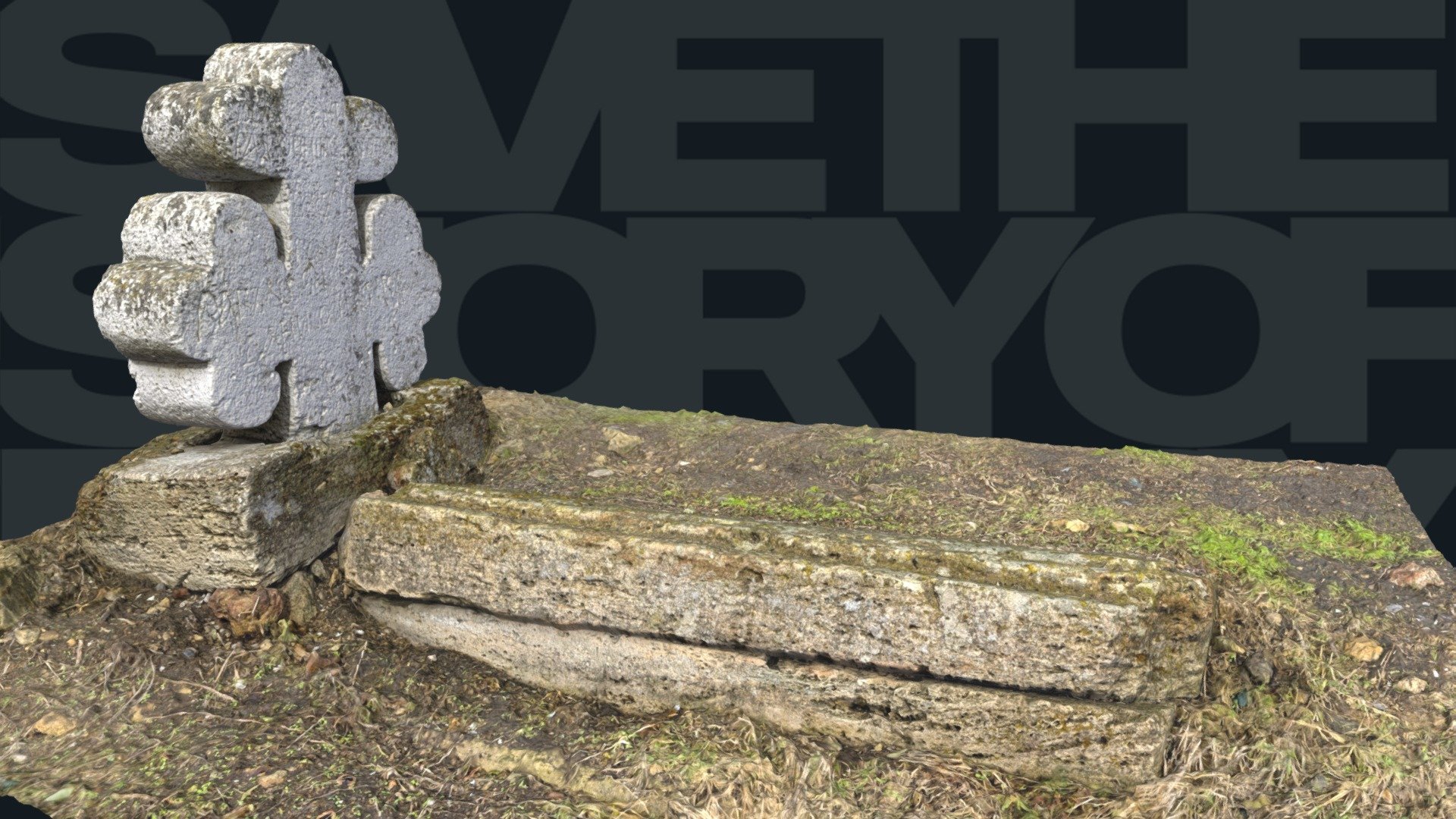 1821 Cossack Cross 20 - Kuialnyk cemetery — Sketchfab embed 3D viewer