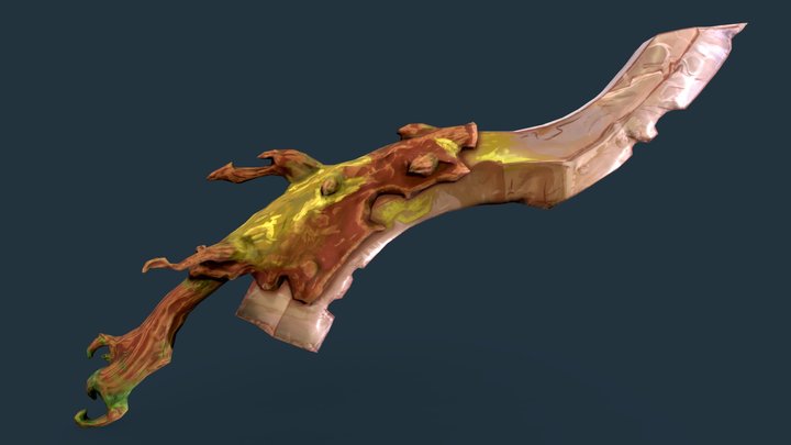 Tree Sword 3D Model
