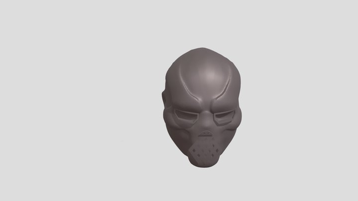 DJ Dave Mask Idea 03 3D Model