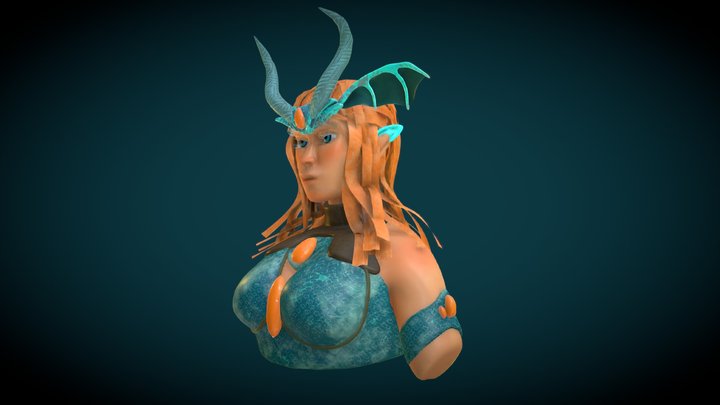 DragonLady 3D Model
