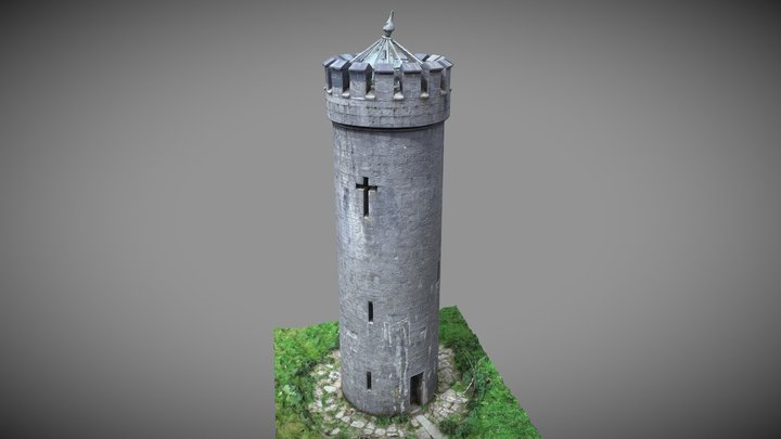 Hill Of Allen Tower 3D Model
