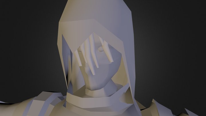 Sci-fi fantasy character draft - Project Candace 3D Model
