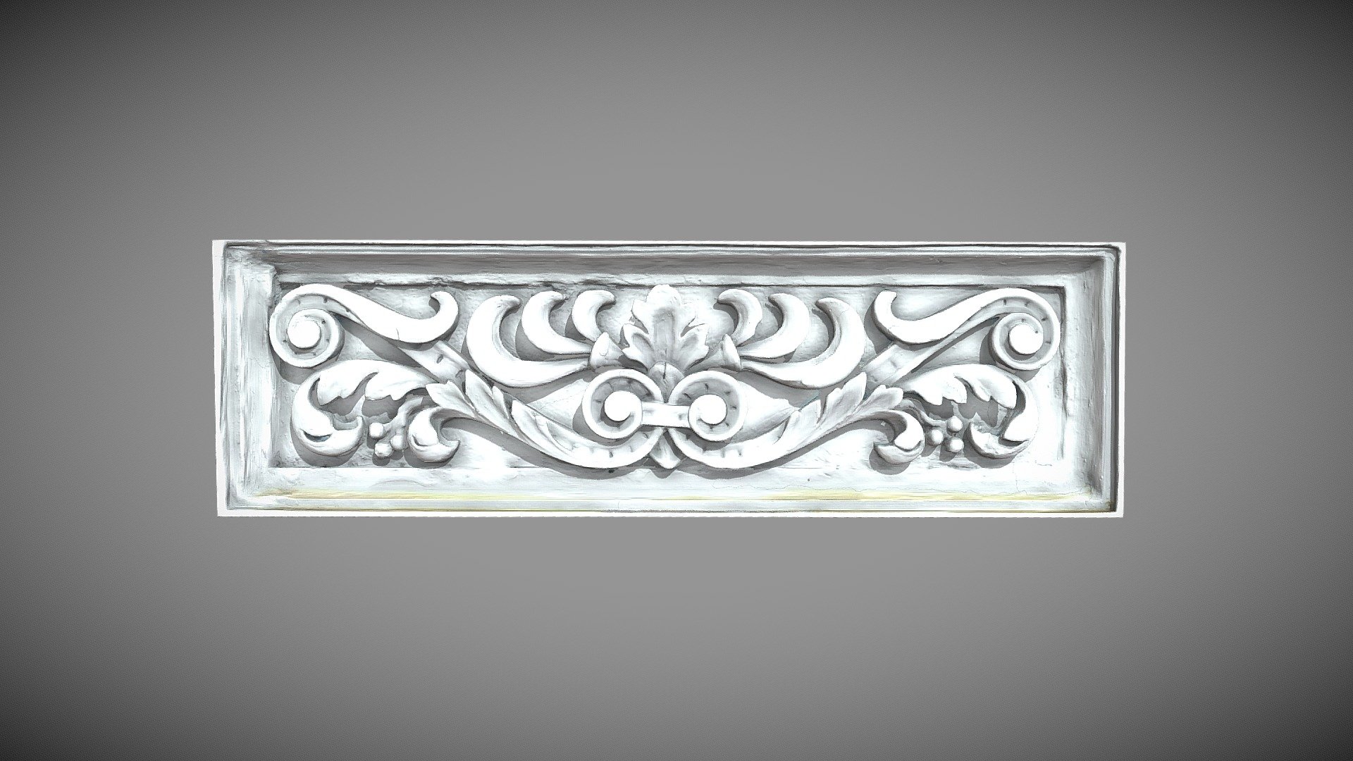 Biljna štukatura / Herbal Stucco - 3D model by Default Cube Studio ...