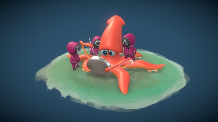 Squid Game 3D Model