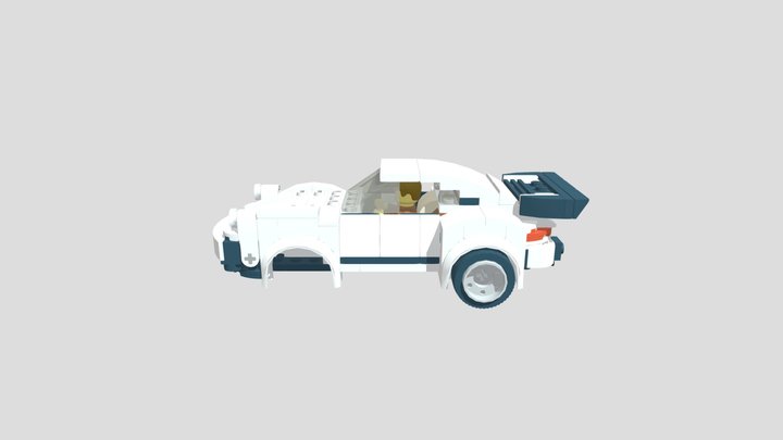 lego porsche rwb test 3D Model