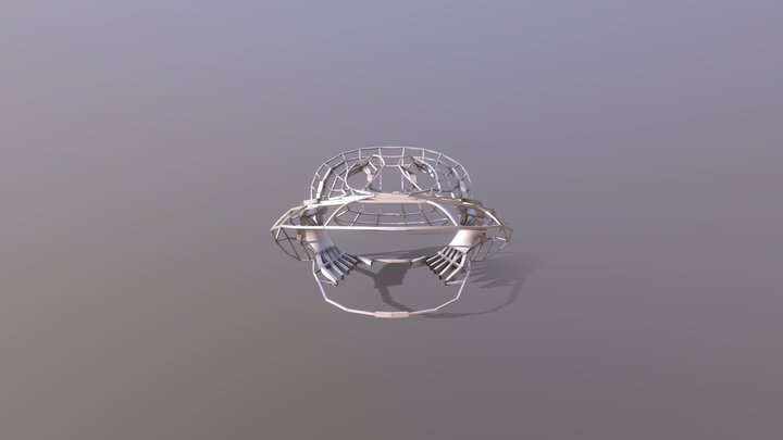 Steel Structure 3D Model