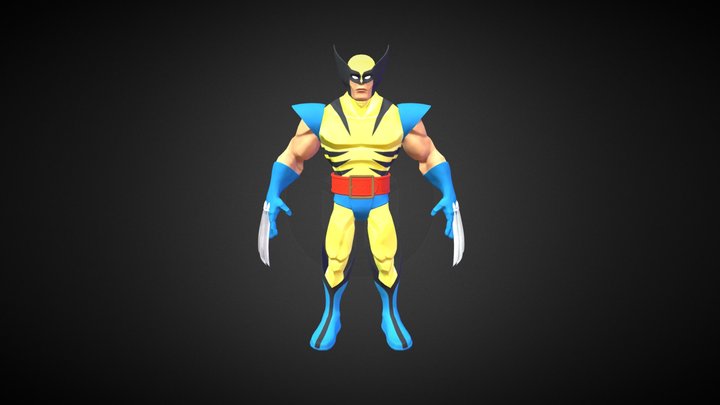 Wolverine (1992) 3D Model