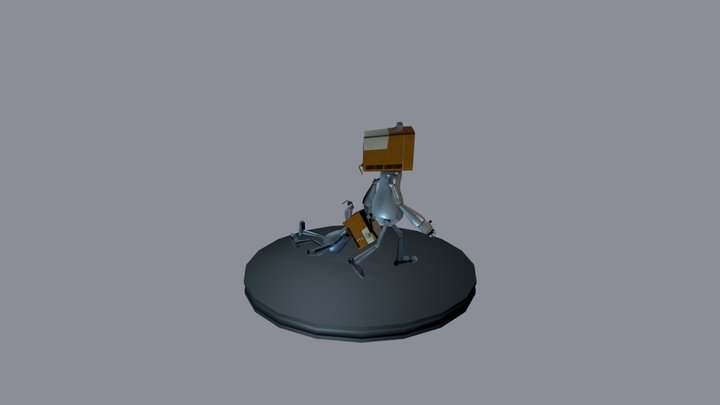 TV Boy 3D Model