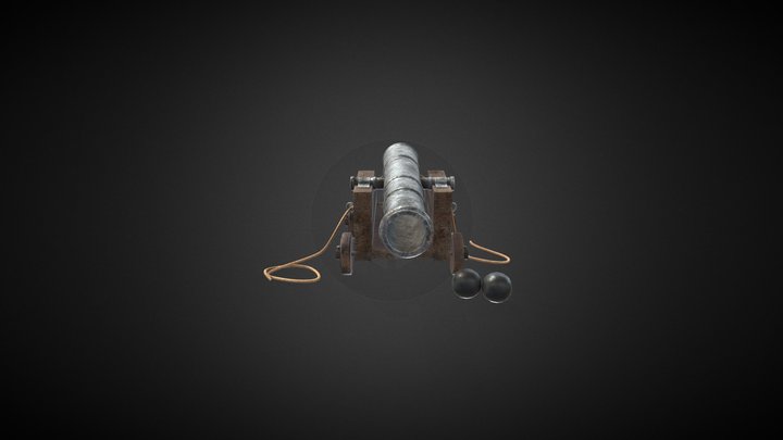 Pirate Cannon (not finished yet) 3D Model