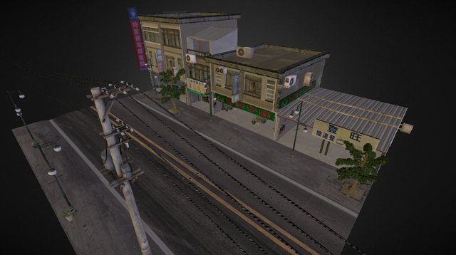 CityScene Taiwan 3D Model