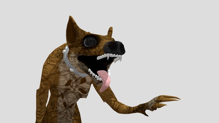 Vasah a banban 9 fanmade character 3D Model