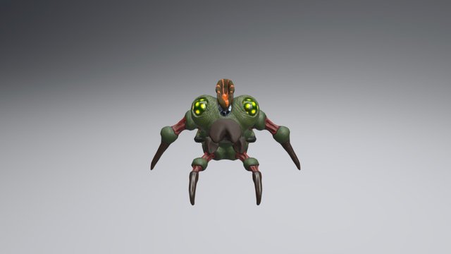 Alien Bug 3D Model