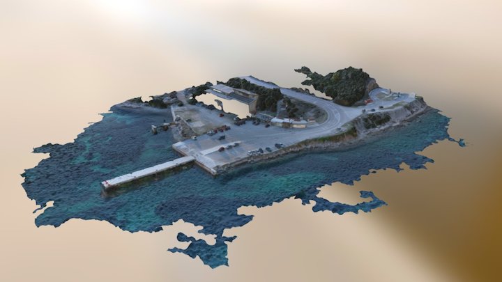 Dominče - Korčula 3D Model