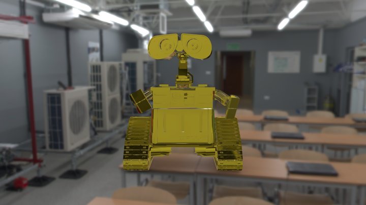 Wall-E Proto 3D Model