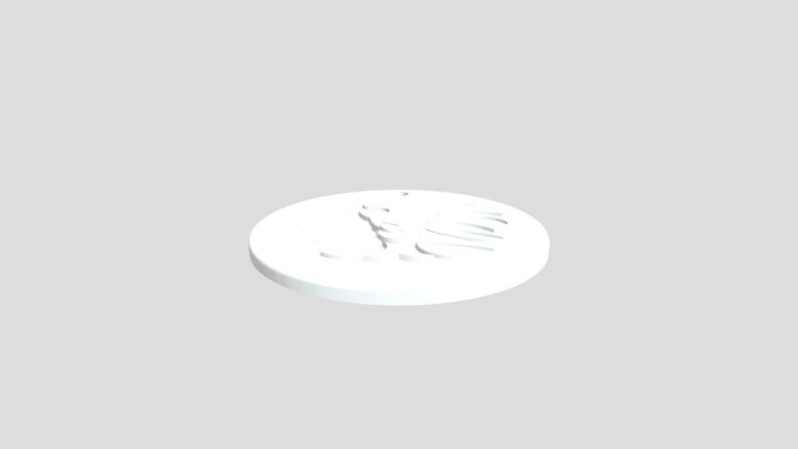 Zodiac sign - Lion 3D Model