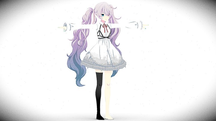 Miku (Nighcord at 25:00) – Gratis 3D-model STL