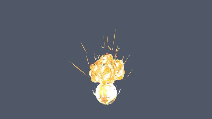 Timeframe Explosion 3D Model