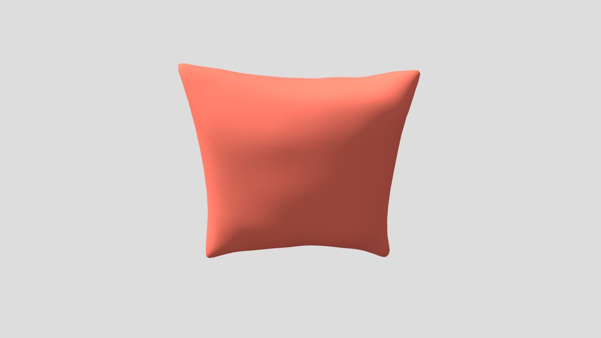 LowPoly Pillow — Sketchfab embed 3D viewer