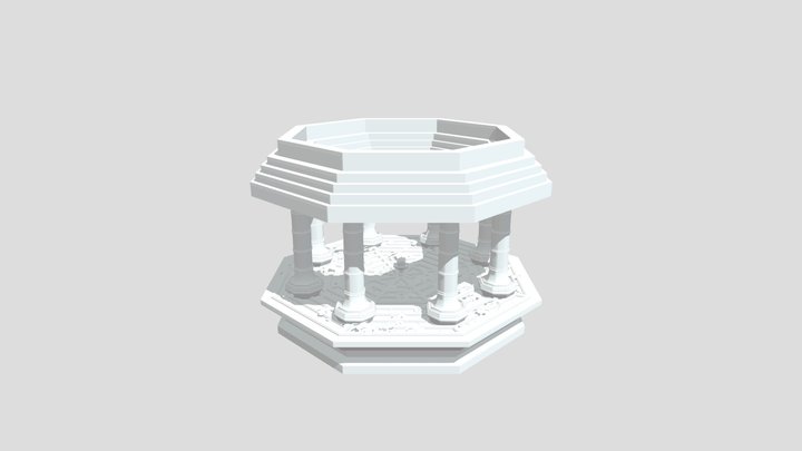 Shrine 3D Model