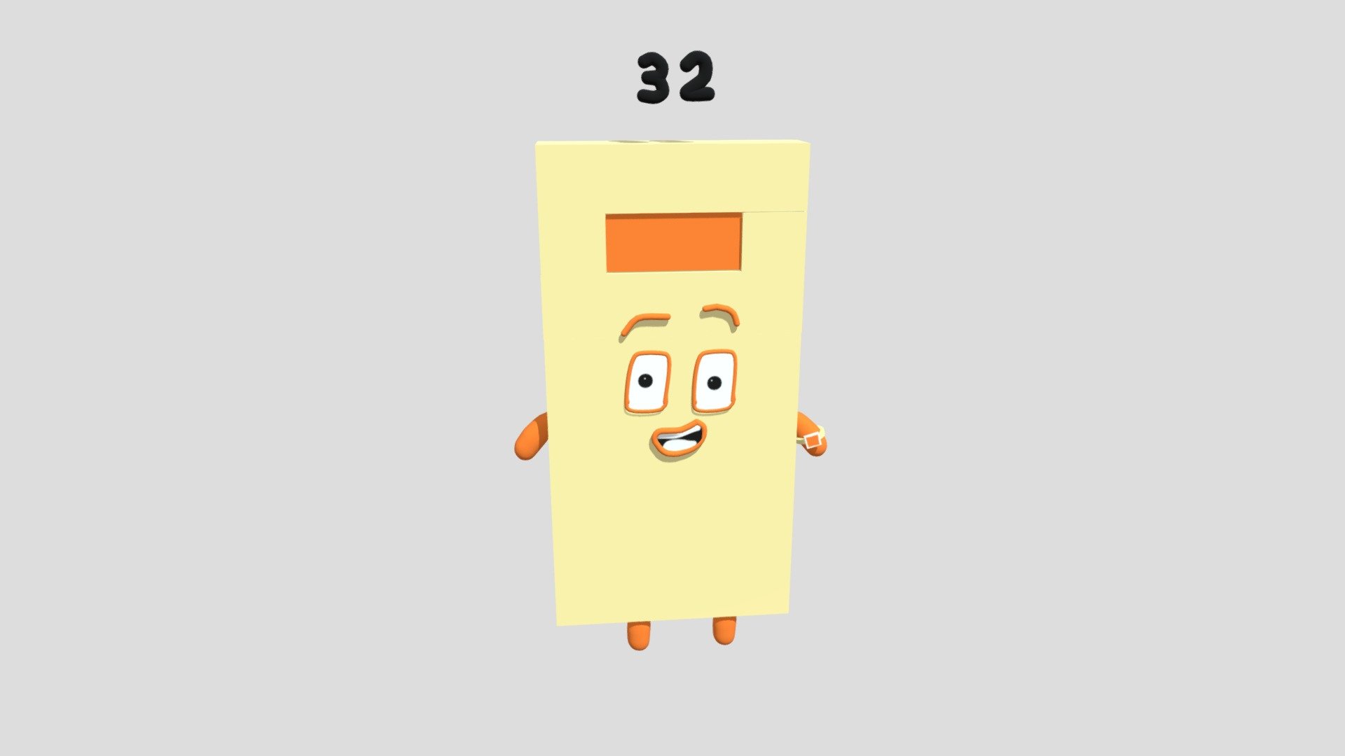 Numberblock 32 3d Model By Bfb Fan 2000 Mayanmihaylova 9e74367 Sketchfab 0413