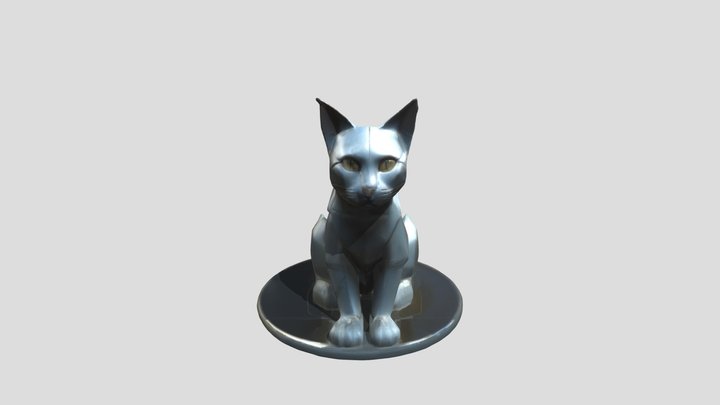 cat, #hard surface# 3D Model