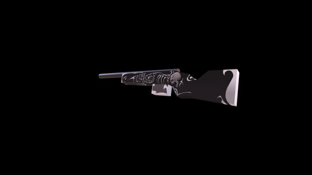 Unturned Skin for Timberwolf 3D Model