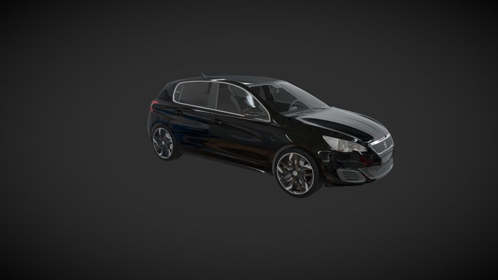 LDV - Peugeot 308 GTI 3D Model