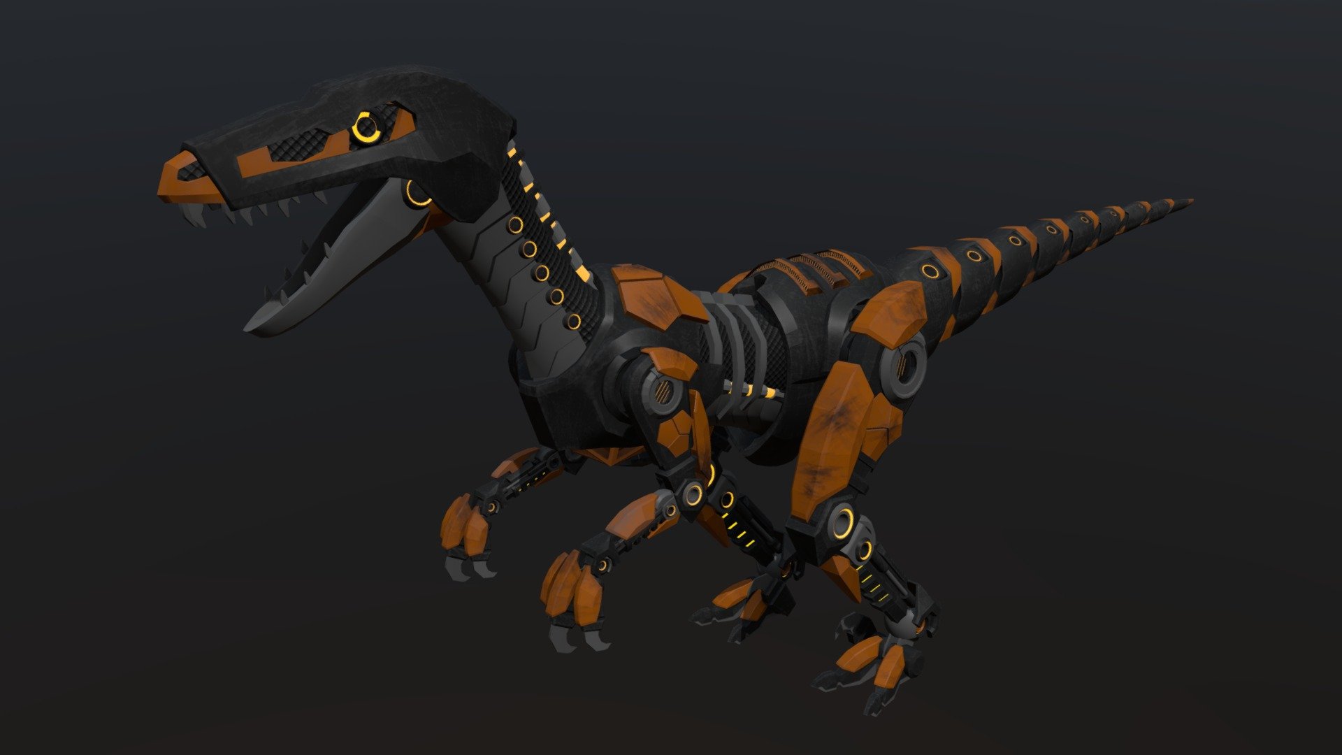 Raptor Badguy - 3D model by mckaymanning [9e75882] - Sketchfab