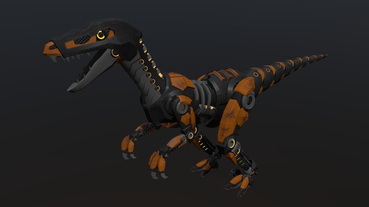 Raptor Badguy 3D Model