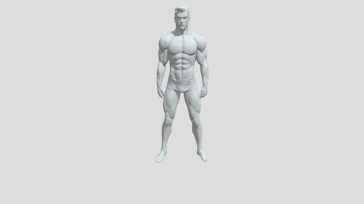 Air Squat 3D Model