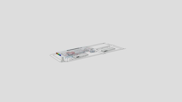 Soil contamination of New Fish market in TOKYO 3D Model