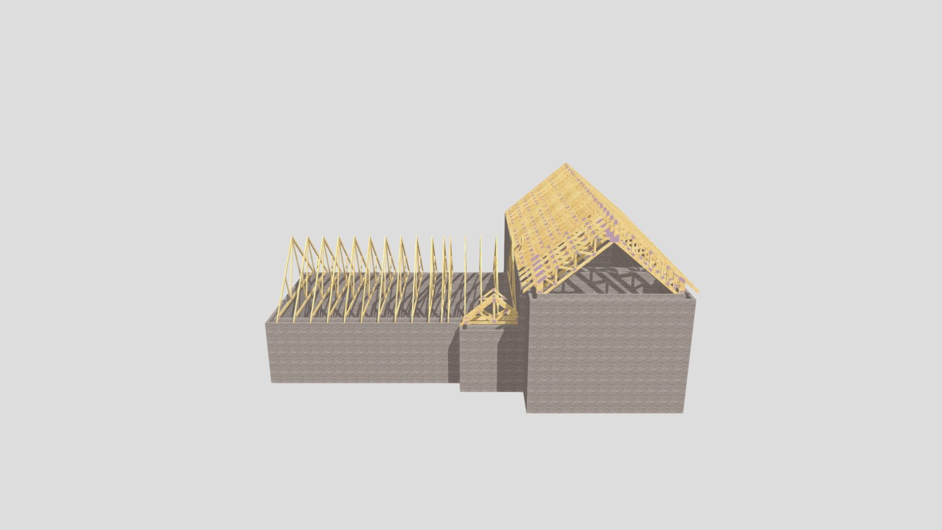 Fitzsimons Parallel Truss Option - Download Free 3D model by Dermf ...