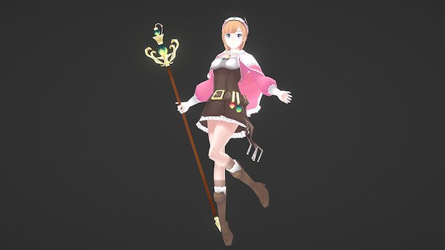 Rorona Pose 3D Model