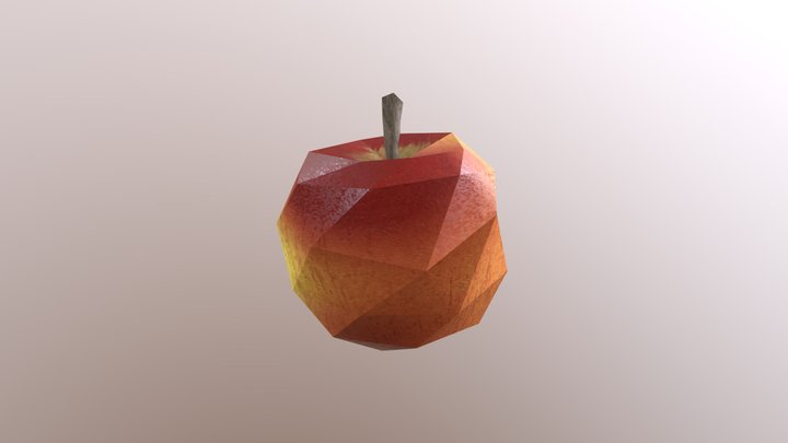 Apple 3D Model
