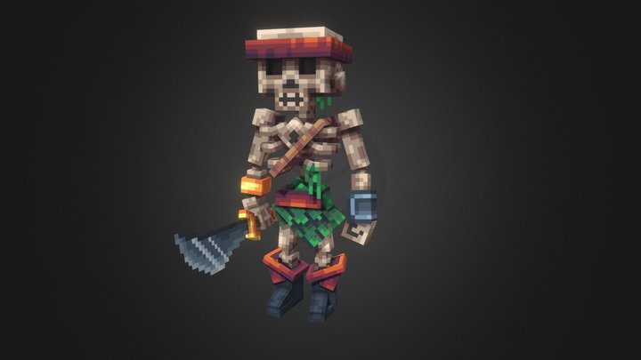 Crew Member 3D Model