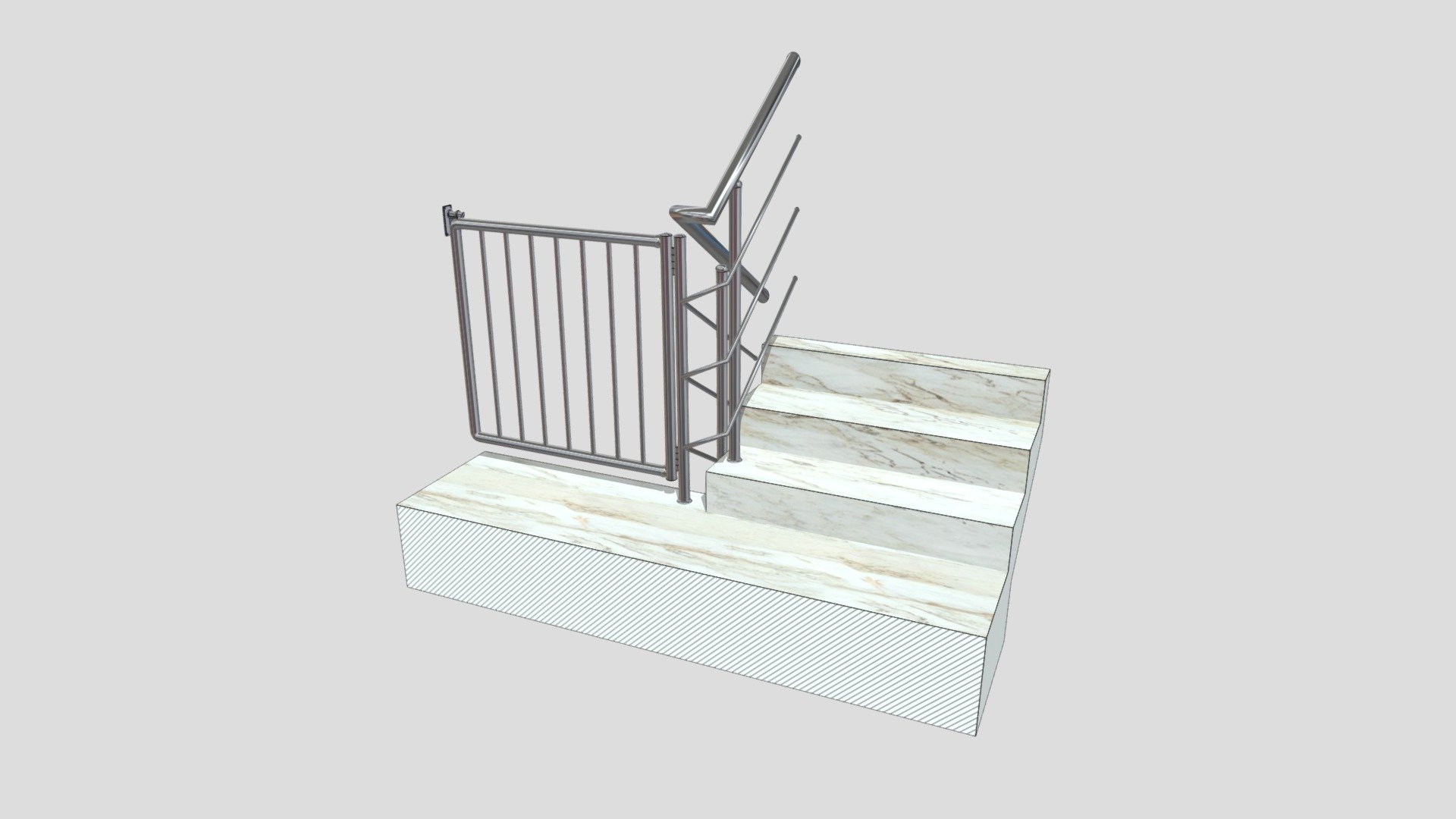 Калитка - 3D model by olegpautov [9e7a406] - Sketchfab