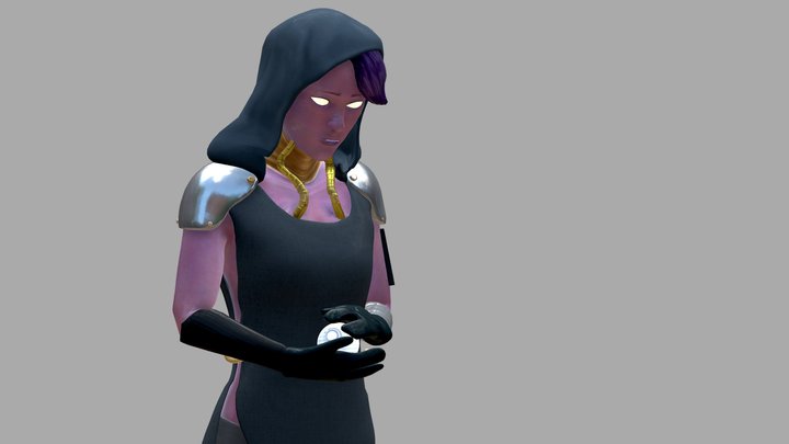 Lyra - Drone Animation 3D Model
