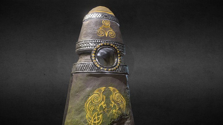 Magic Stone 3D Model