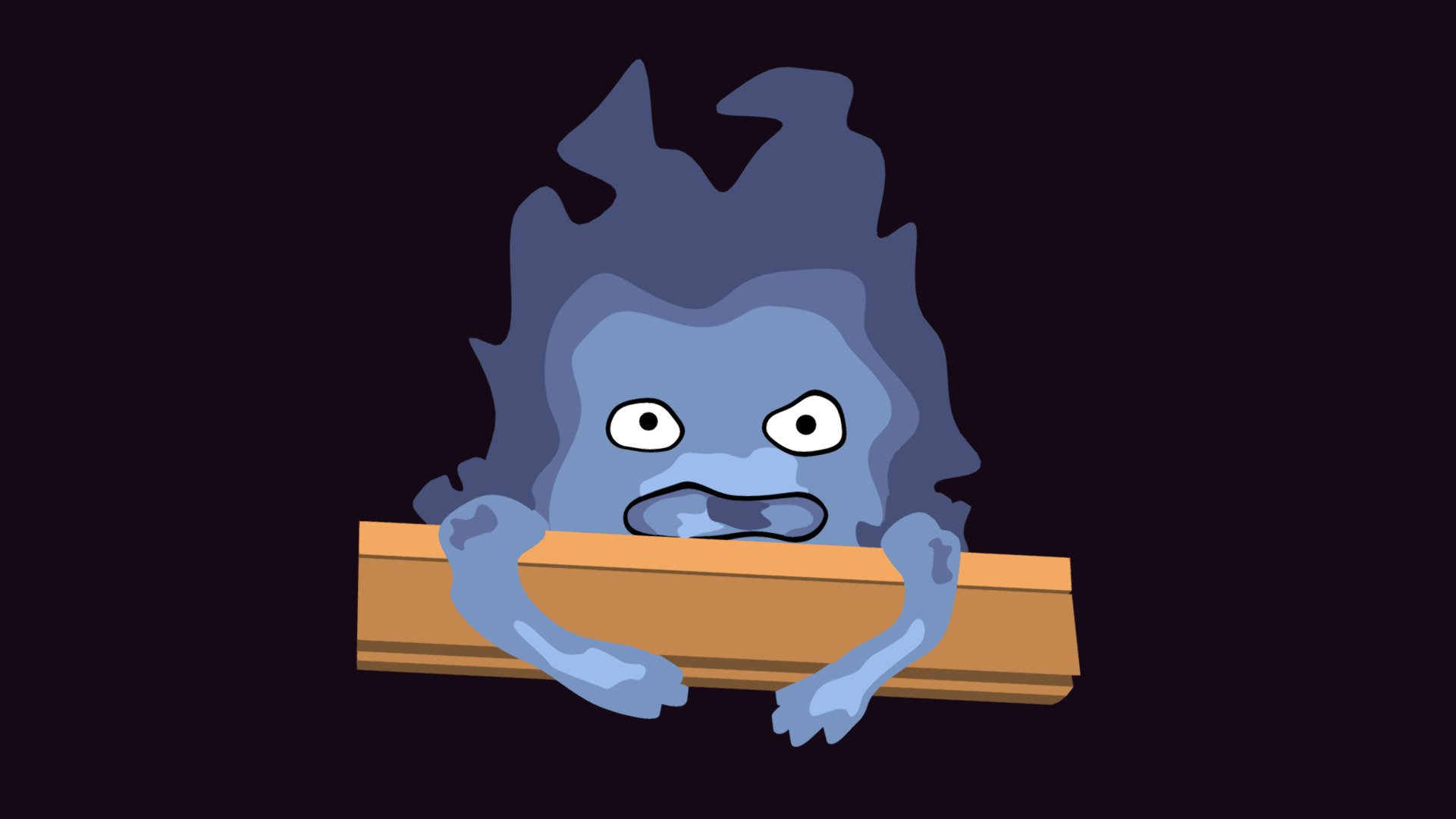 №21 - self portrait: calcifer