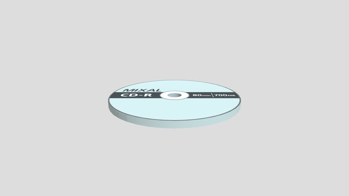 Meta Quest Vacation Simulator Blank CD – Free 3D Model STL