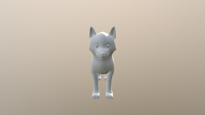 HuskyPuppy02 3D Model