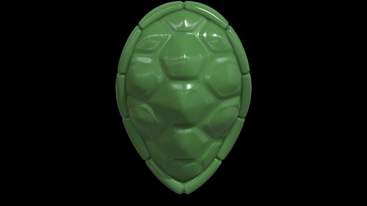 Master Roshi Turtle Shell Armor STL Printable
