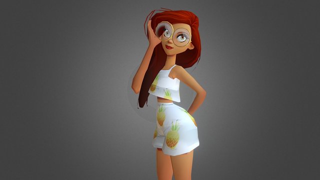 Clara 3D Model