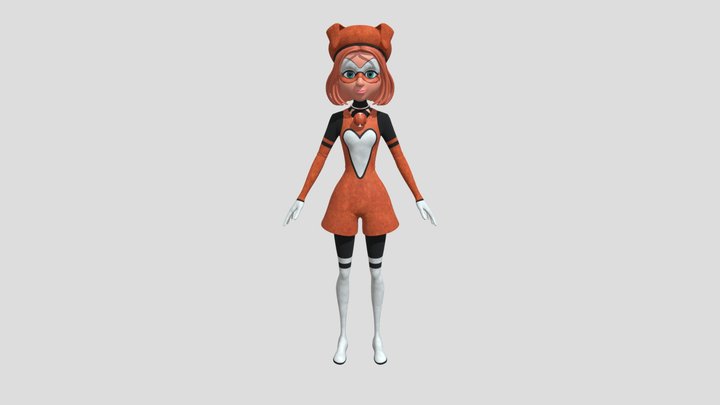 Miss Hounde Official!! 3D Model