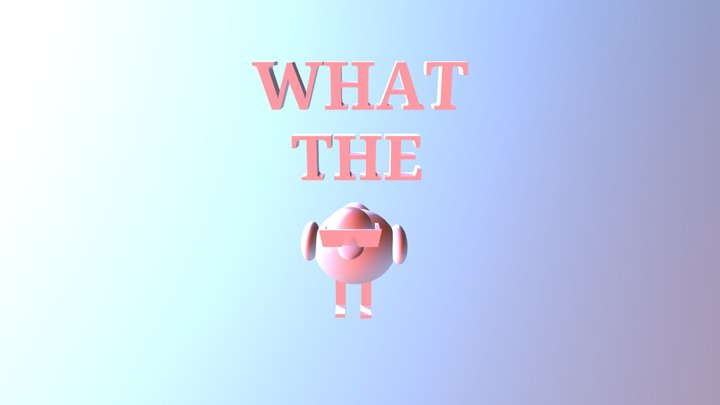 WHAT THE DUCK 3D Model