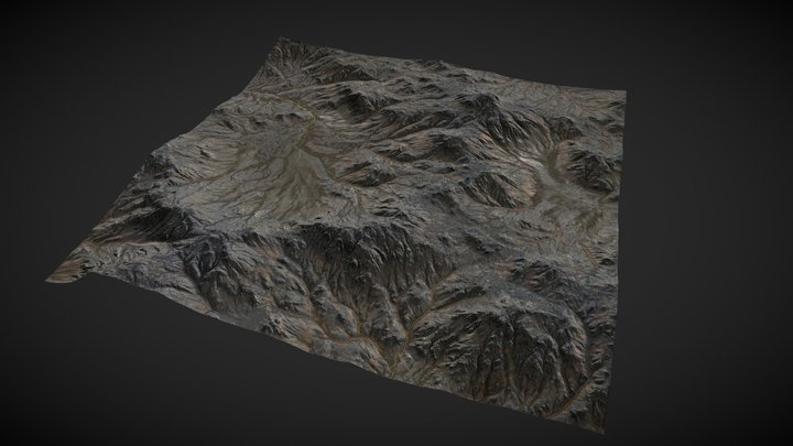 dark mountain 1 3D Model