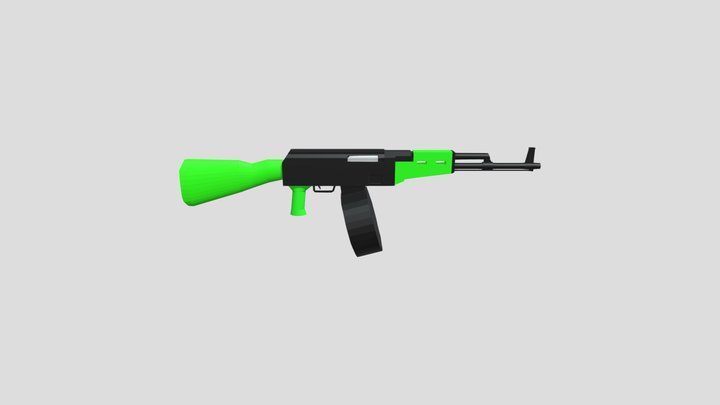 AK47 3D Model
