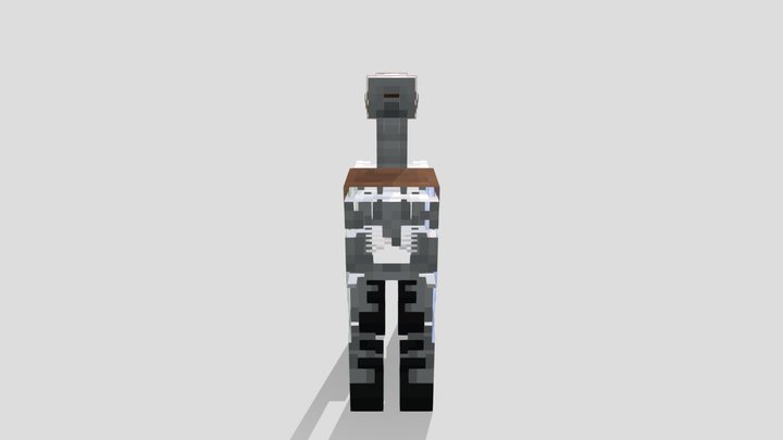 Skeleton horse 3D Model